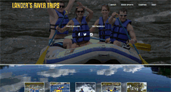 Desktop Screenshot of landersrivertrips.com